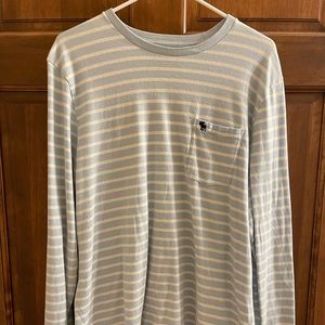 Abercrombie & Fitch Long Sleeve Striped Tee